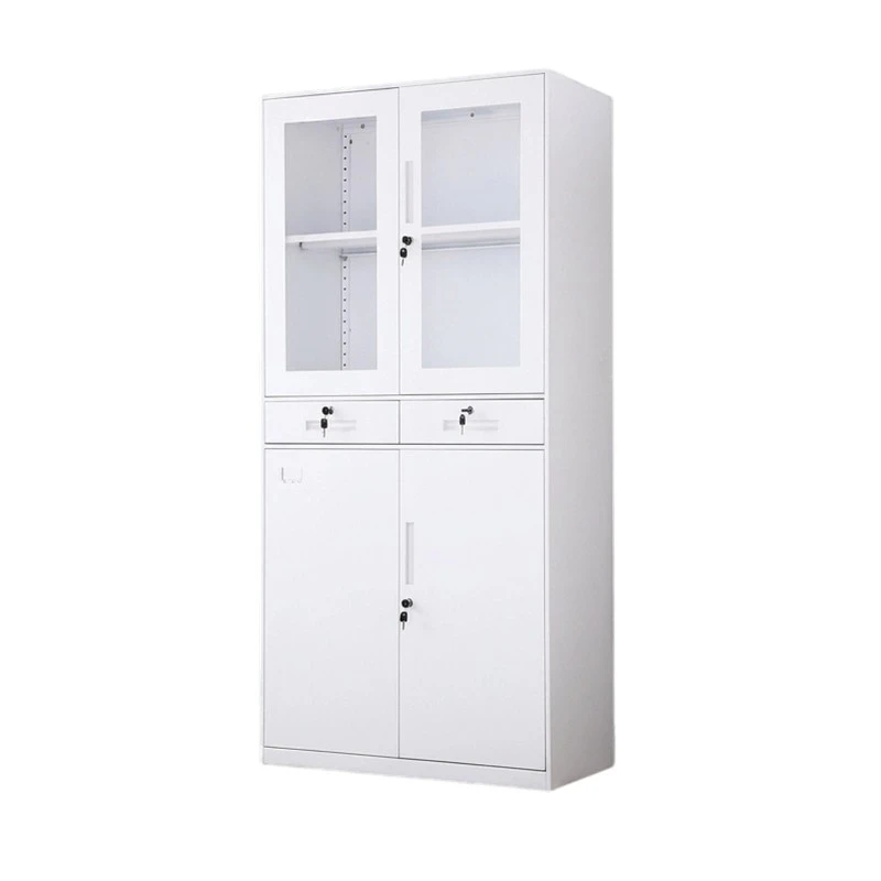 White File Cabinet With Two Drawers in The Middle best